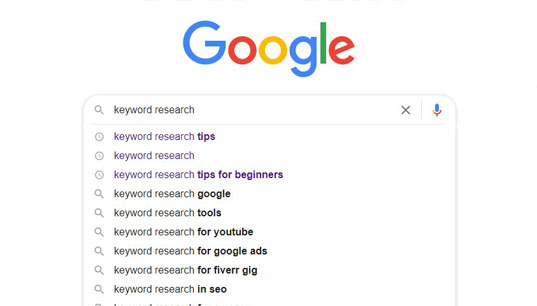 Google suggestions