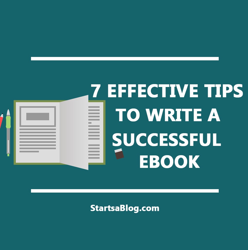 7 effective tips to write a successful ebook